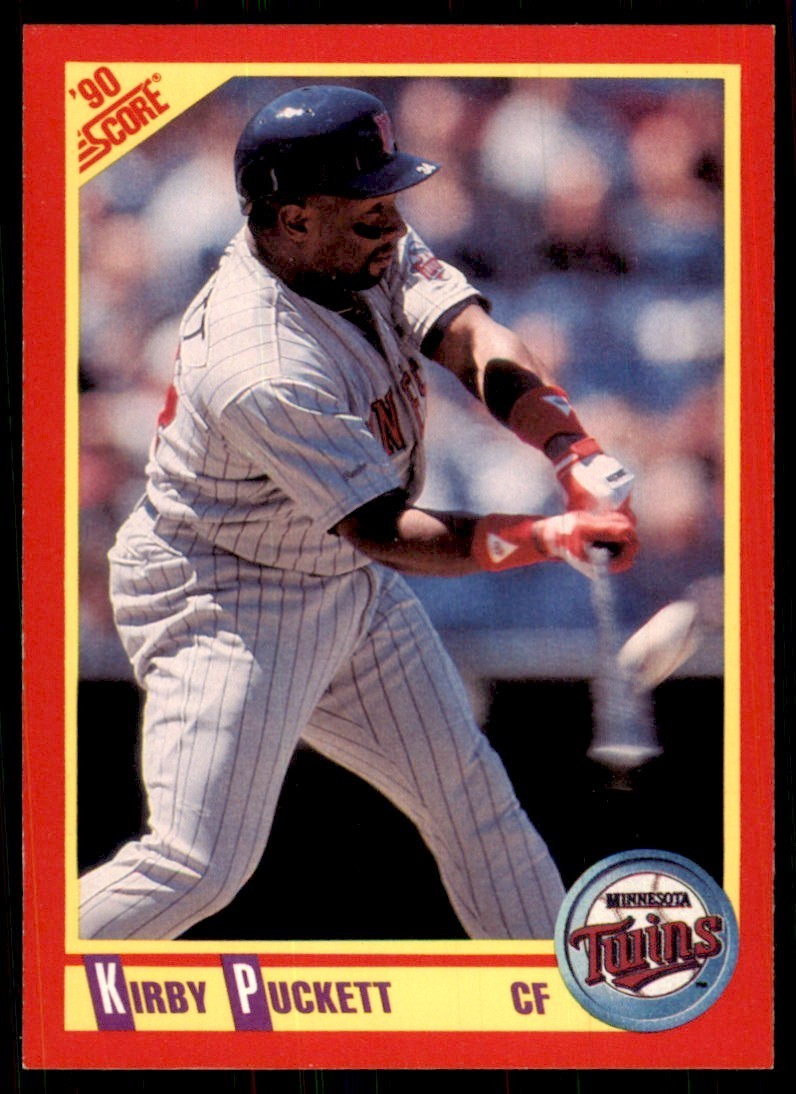 1990 Score Kirby Puckett (100) Baseball Cards #400