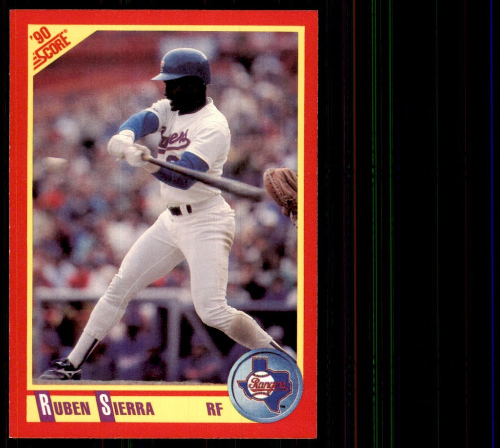1990 Score Ruben Sierra (100) Baseball Cards #420