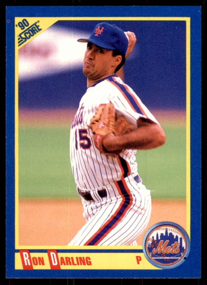 1990 Score Ron Darling Baseball Cards #446