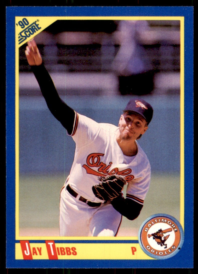 1990 Score Jay Tibbs Baseball Cards #480
