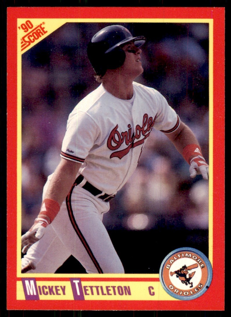 1990 Score Mickey Tettleton Baseball Cards #322
