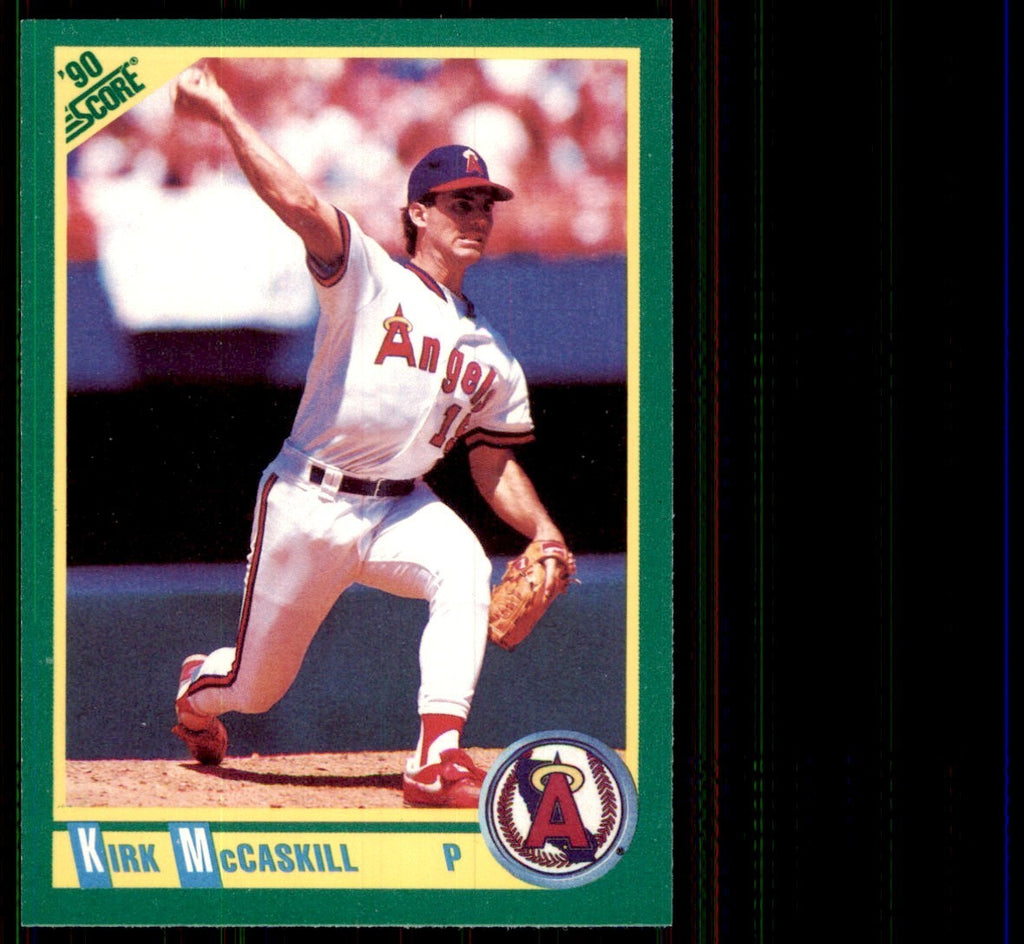 1990 Score Kirk McCaskill Baseball Cards #217
