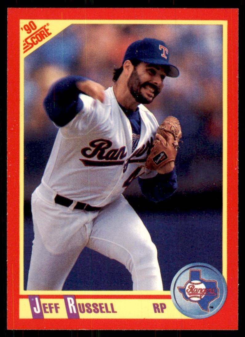 1990 Score Jeff Russell Baseball Cards #263