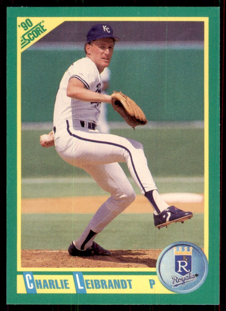 1990 Score Charlie Leibrandt Baseball Cards #82