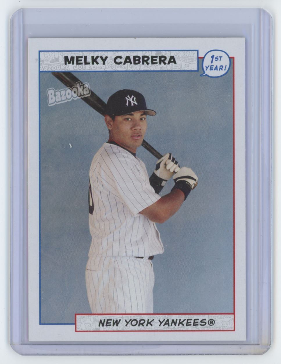 2005 Topps Bazooka Melky Cabrera Rookie .  New York Yankees #192