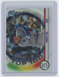 2020 Bowman Chrome Bowman Scouts Top 100 Gavin Lux Rookie .  Los Angeles Dodgers