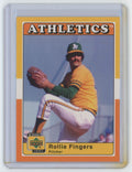 2001 Upper Deck Decade 1970's Rollie Fingers .  Oakland Athletics #7