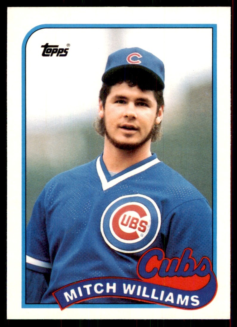 1989 Topps Traded Mitch Williams Baseball Cards #130T