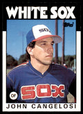 1986 Topps Traded. John Cangelosi Baseball Cards #19T