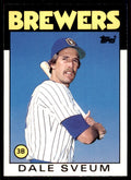 1986 Topps Traded. Dale Sveum Baseball Cards #106T