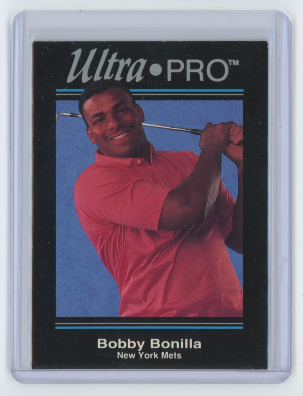 1992 Rembrandt Ultra-Pro Promos Bobby Bonilla . New York Mets #P3