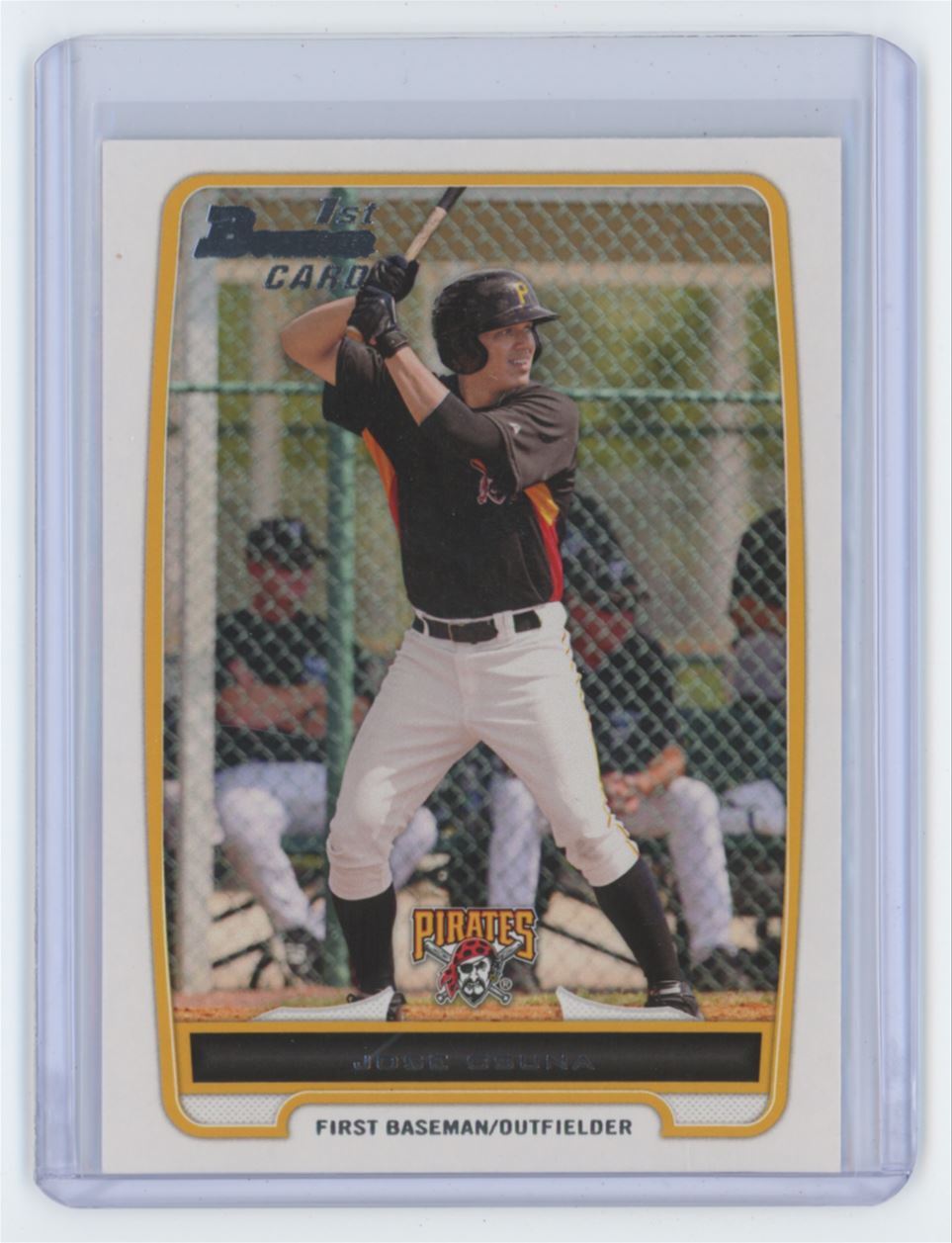 2012 Bowman Prospects Jose Osuna Rookie . Pittsburgh Pirates #BP21