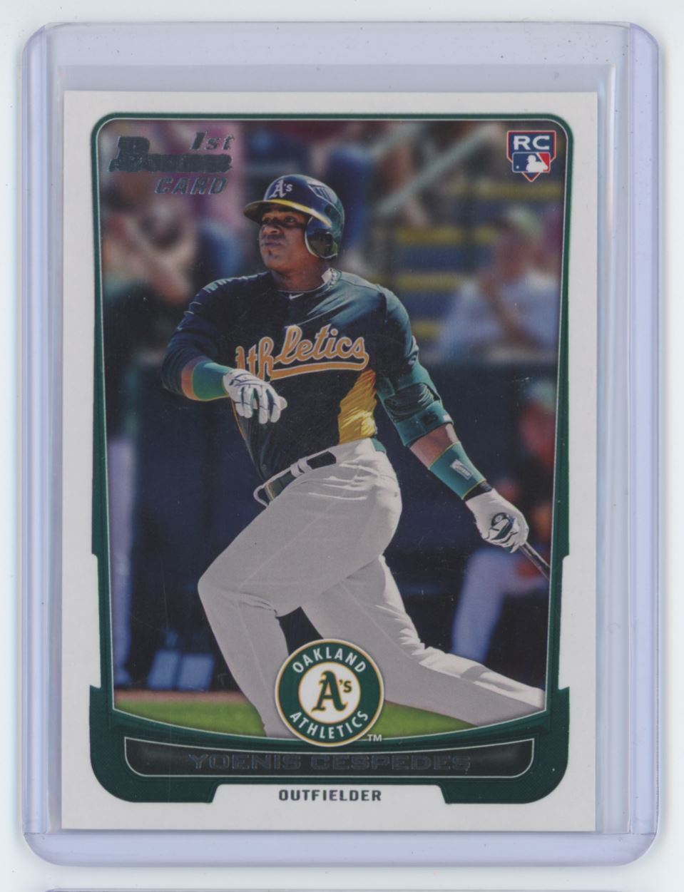2012 Bowman Yoenis Cespedes Rookie . Oakland Athletics #193