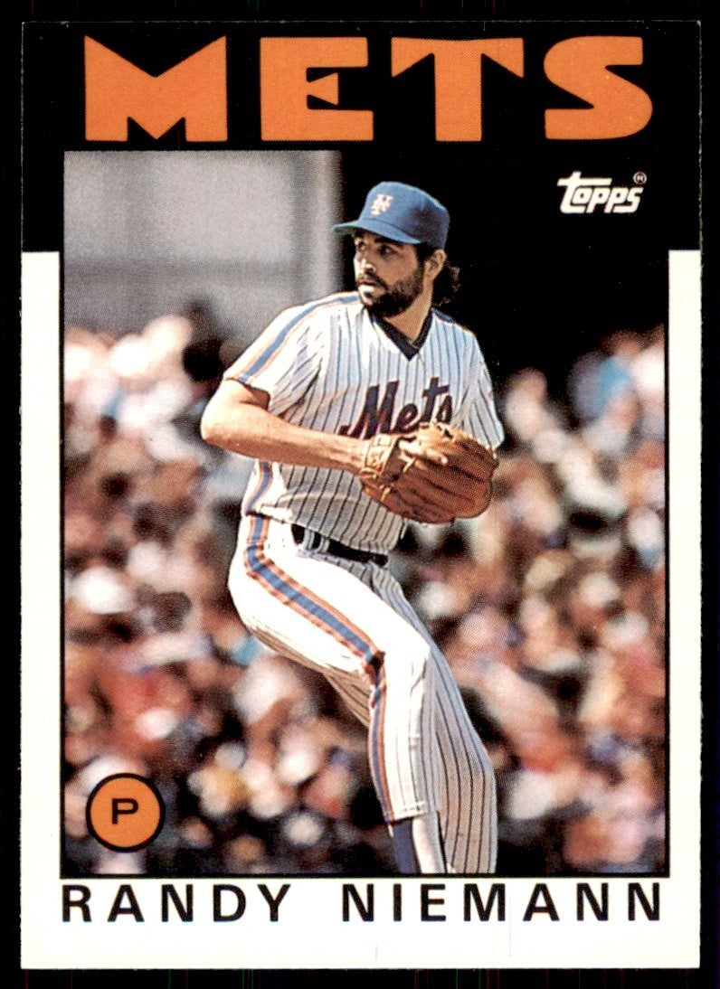 1986 Topps Traded Randy Niemann Baseball Cards #78T