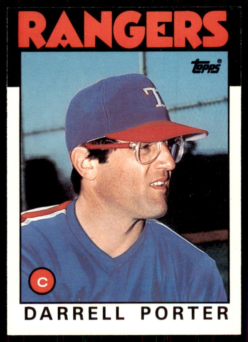 1986 Topps Traded Darrell Porter Baseball Cards #88T