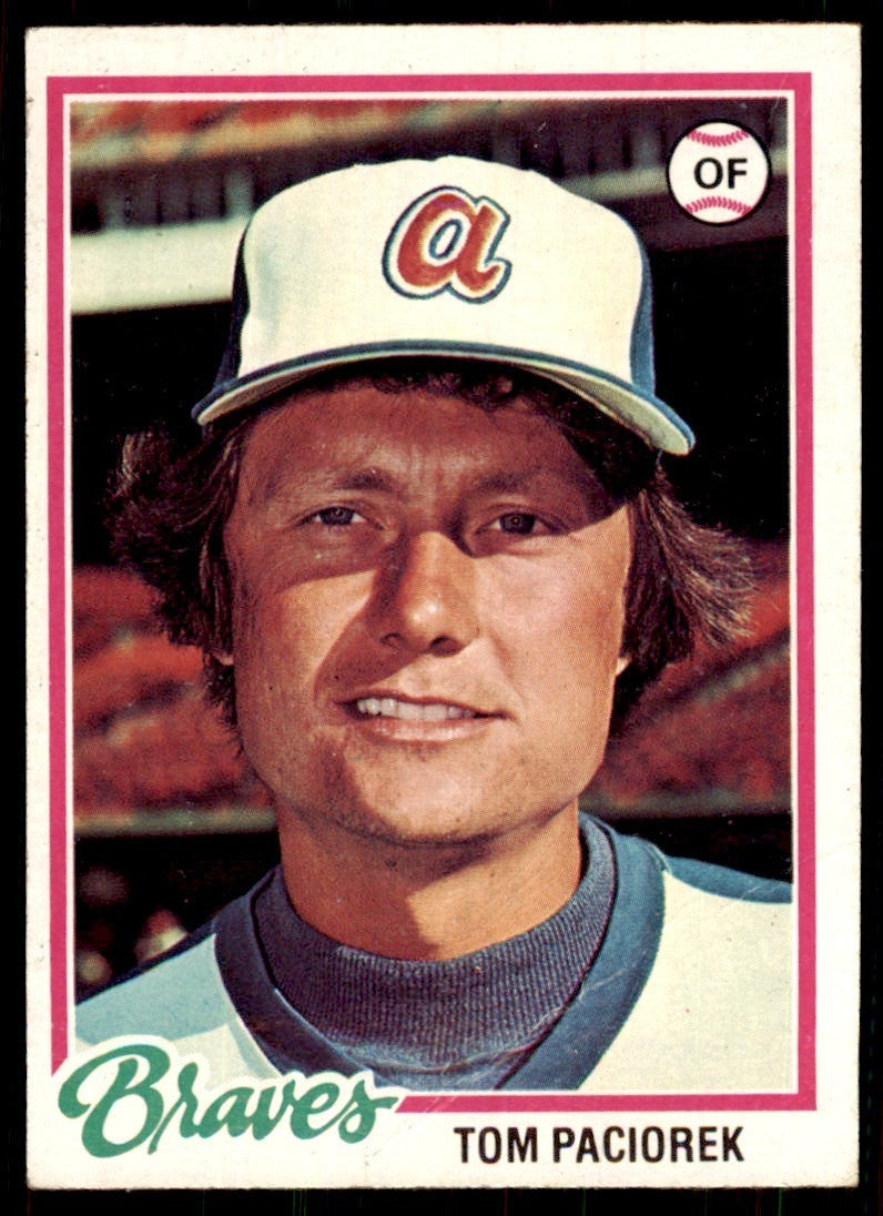 1978 Topps Tom Paciorek (101) Baseball Cards #322