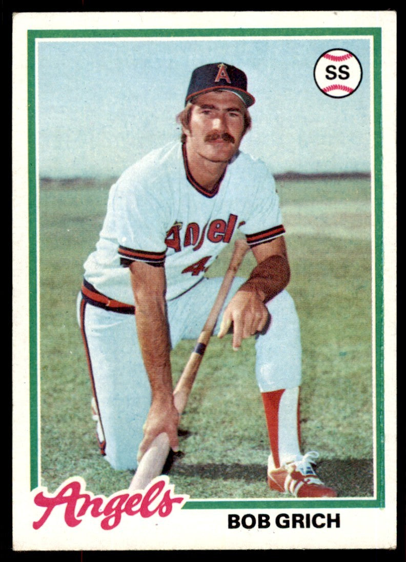 1978 Topps Bob Grich . California Angels #18