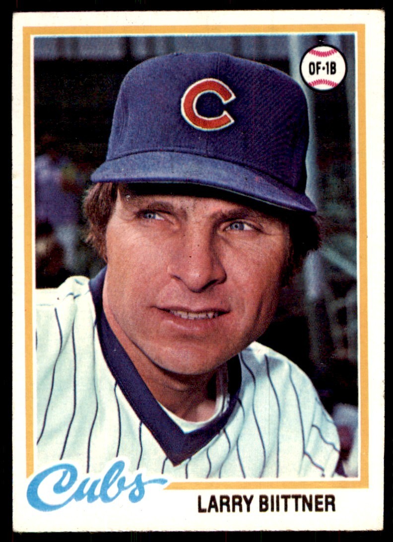 1978 Topps Larry Biittner (100) Baseball Cards #346