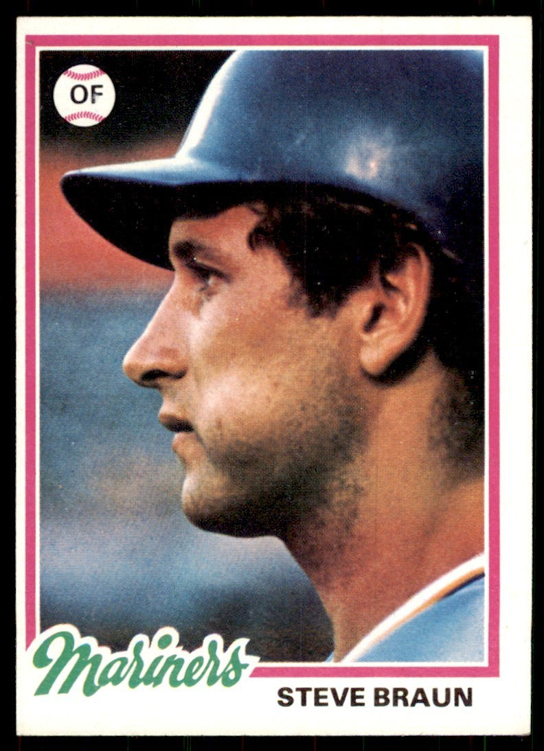 1978 Topps Steve Braun (106) Baseball Cards #422