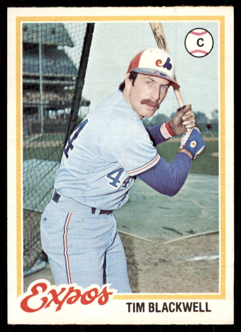 1978 Topps Tim Blackwell (100) Baseball Cards #449
