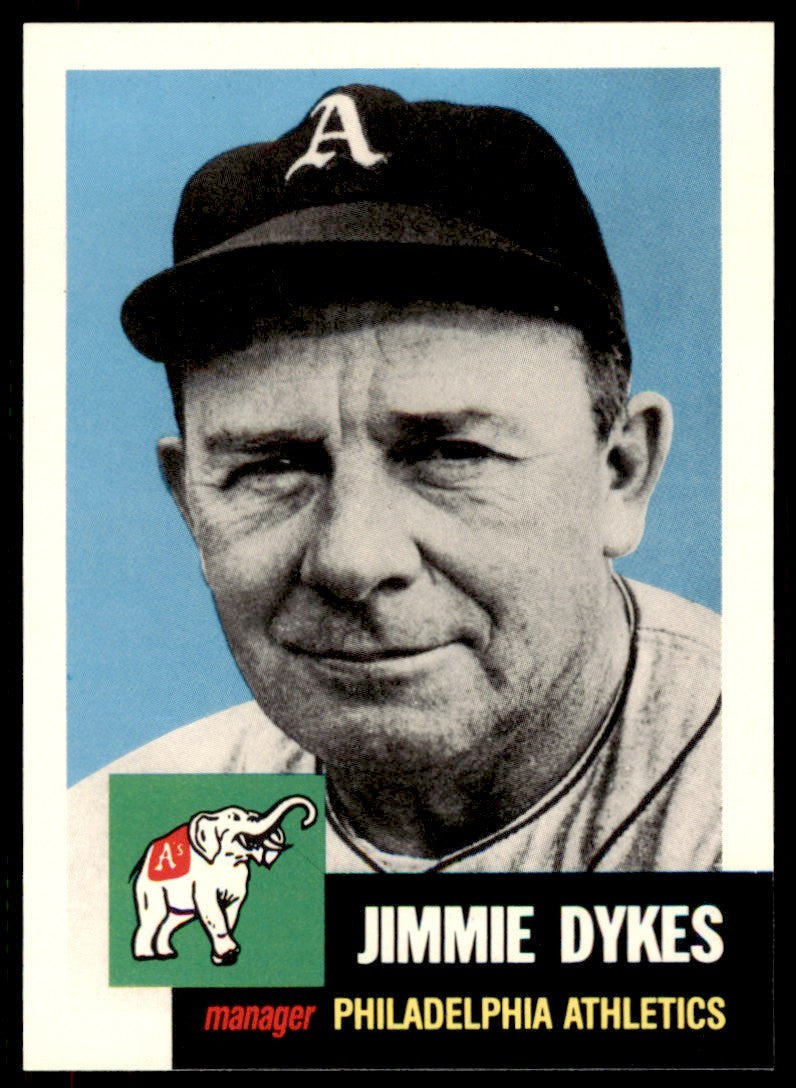 1991 Topps Archives 1953 Jimmie Dykes . Philadelphia Athletics #281