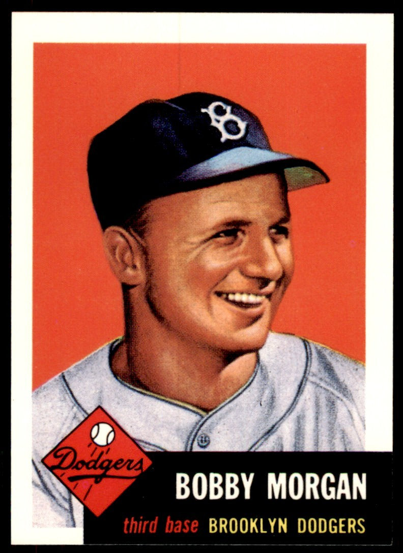 1991 Topps Archives 1953 Bobby Morgan . Brooklyn Dodgers #85