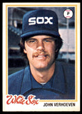 1978 Topps John Verhoeven. (101) Baseball Cards #329