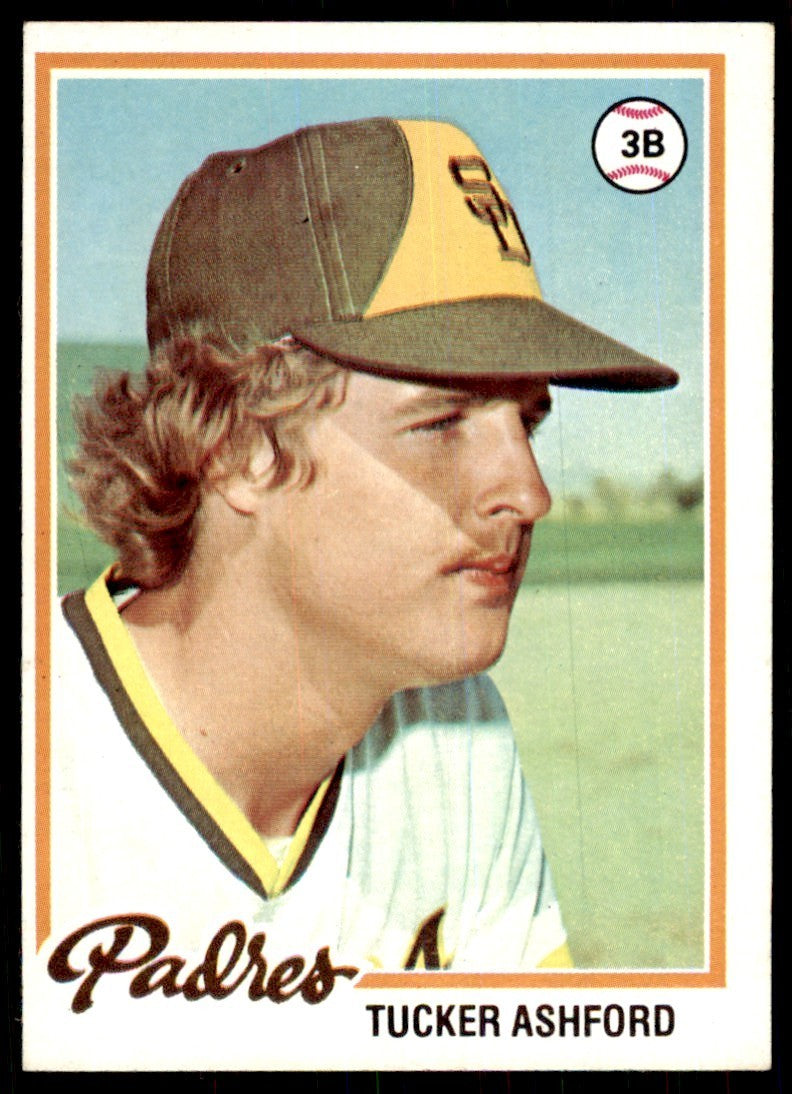 1978 Topps Tucker Ashford (100) Baseball Cards #116