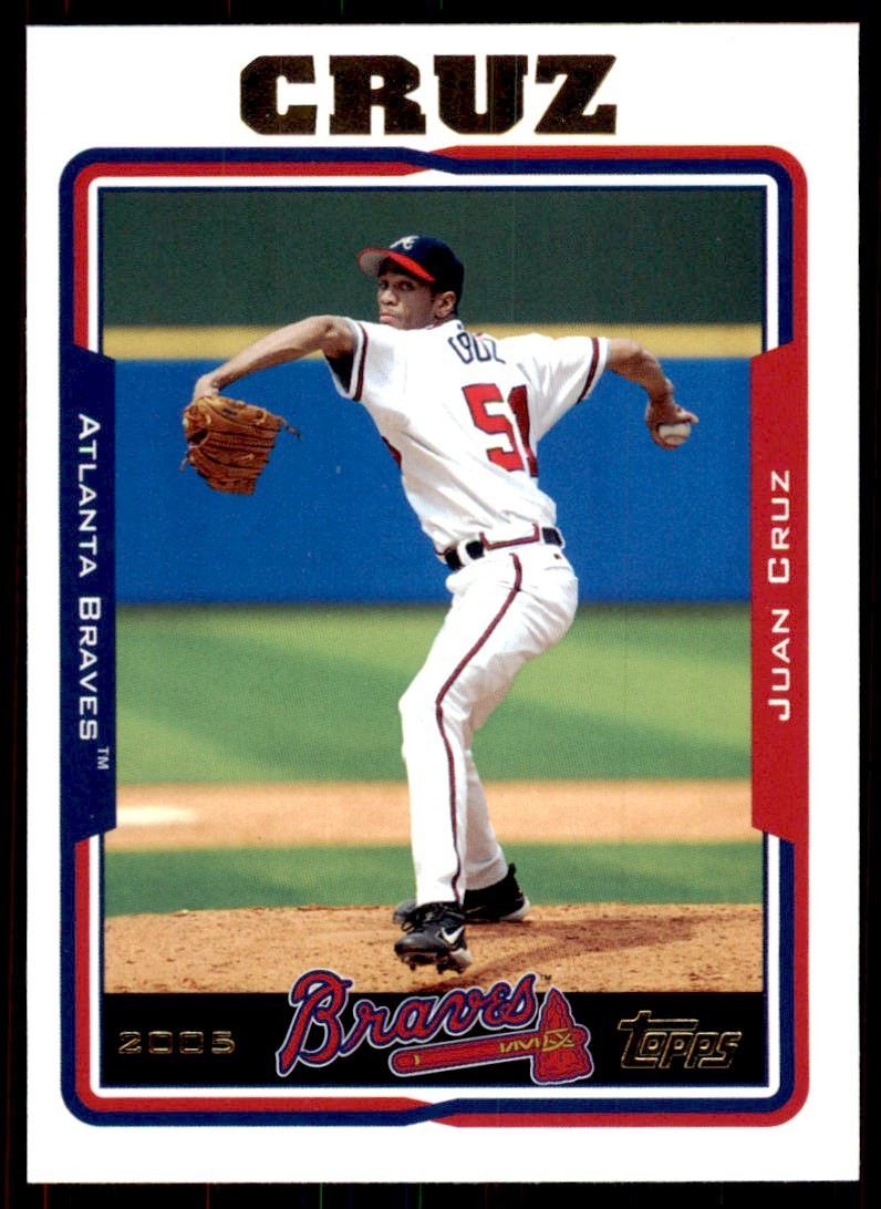 2005 Topps Juan Cruz Baseball Cards #162