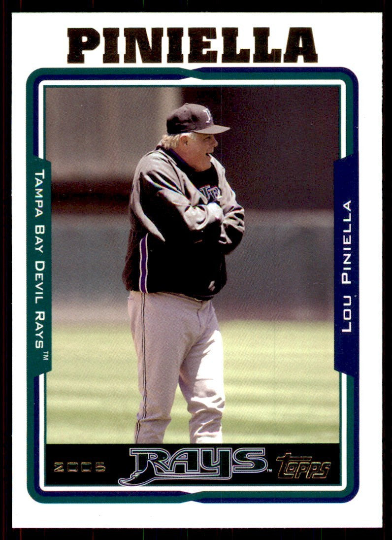 2005 Topps Lou Piniella Baseball Cards #294
