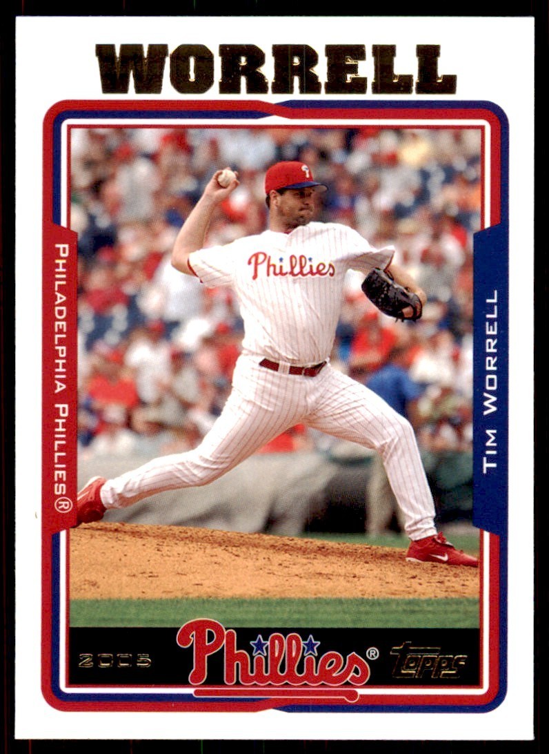 2005 Topps Tim Worrell Baseball Cards #257