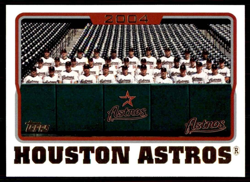 2005 Topps Houston Astros Baseball Cards #650