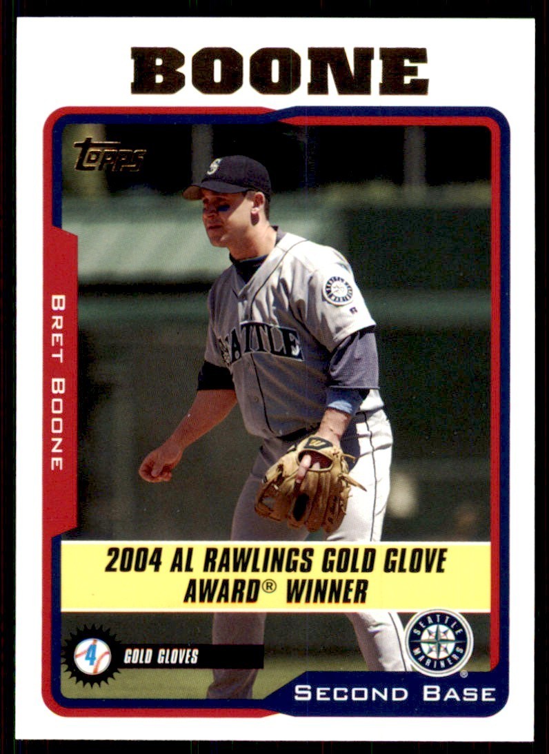 2005 Topps Bret Boone Baseball Cards #698
