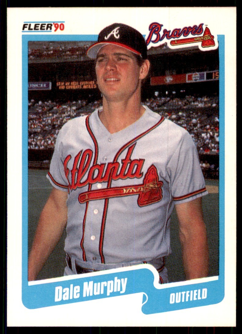 1990 Fleer Dale Murphy Baseball Cards #591