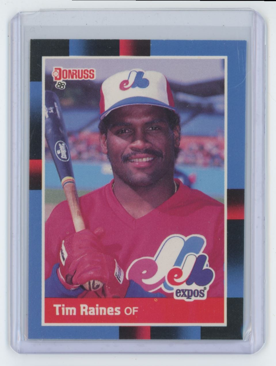 1988 Donruss Tim Raines . Montreal Expos #345