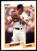 1990 Fleer Terry Leach Baseball Cards #111