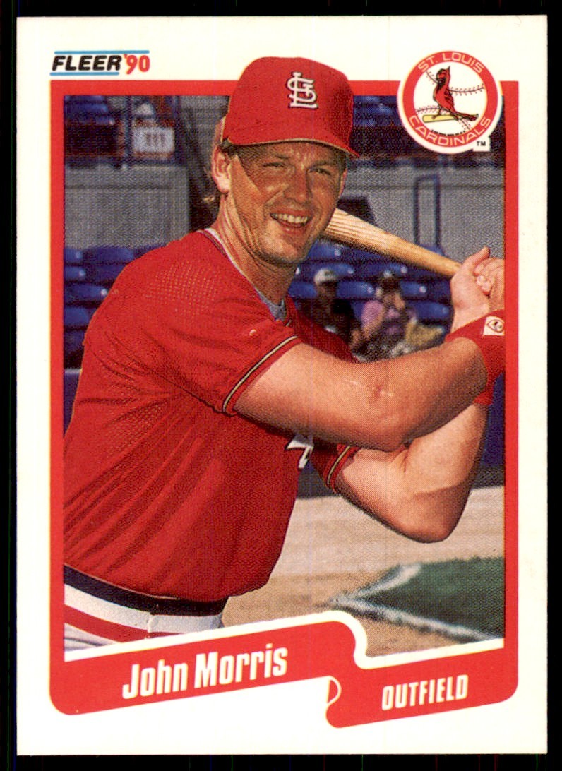 1990 Fleer John Morris Baseball Cards #254