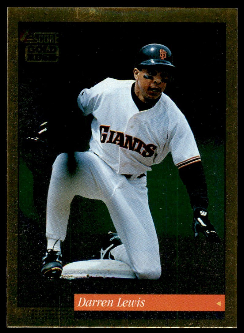 1994 Score Gold Rush Darren Lewis . San Francisco Giants #480