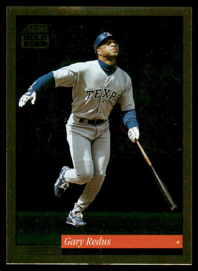 1994 Score Gold Rush Gary Redus . Texas Rangers #191