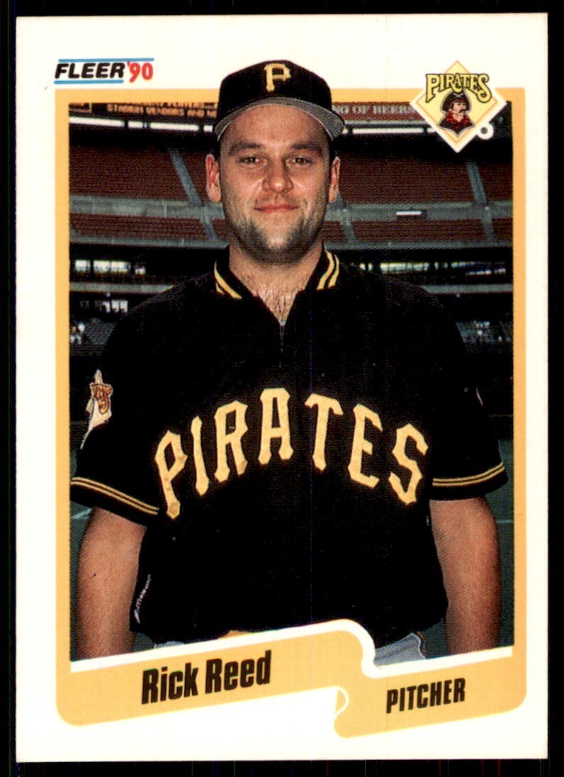 1990 Fleer Rick Reed Baseball Cards #477