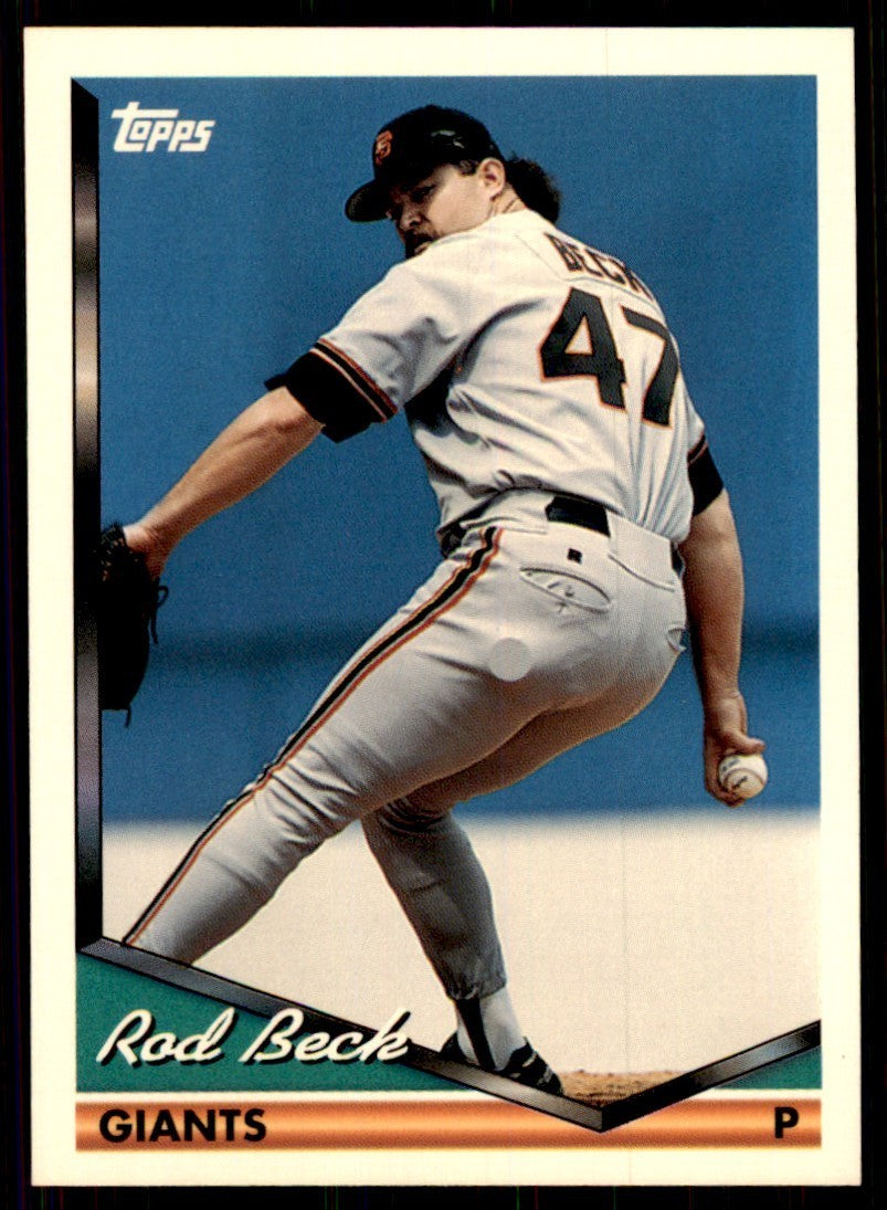 1994 Topps Rod Beck Baseball Cards #146