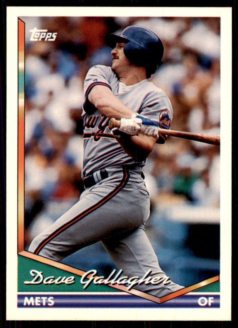 1994 Topps Dave Gallagher Baseball Cards #274