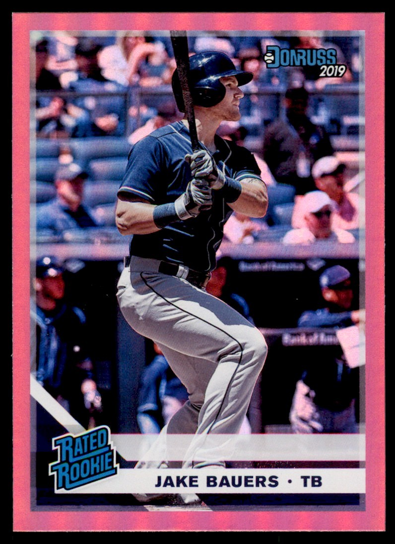 2019 Donruss Jake Bauers . Tampa Bay Rays #39
