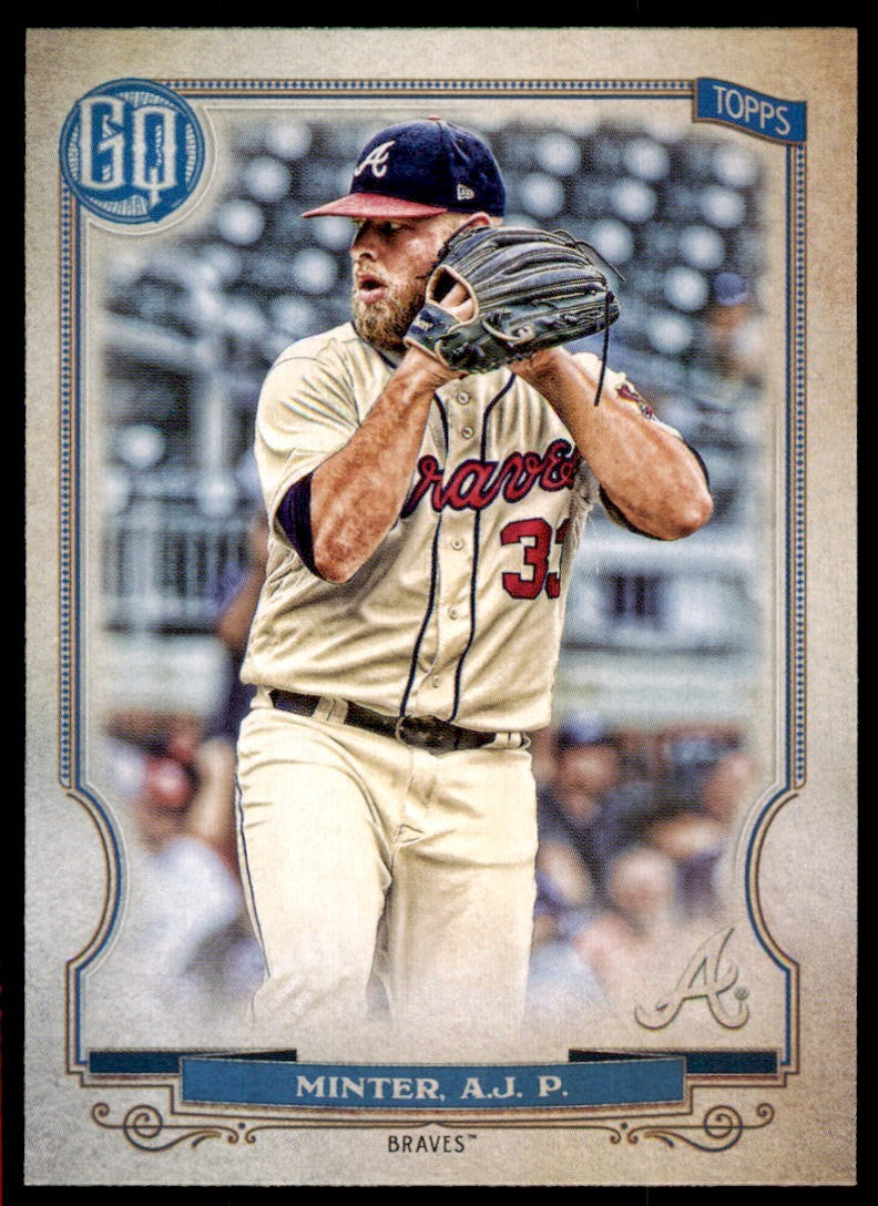 2020 Topps Gypsy Queen A.J. Minter . Atlanta Braves #78