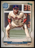 2020 Topps Gypsy Queen Rhys Hoskins . Philadelphia Phillies #115