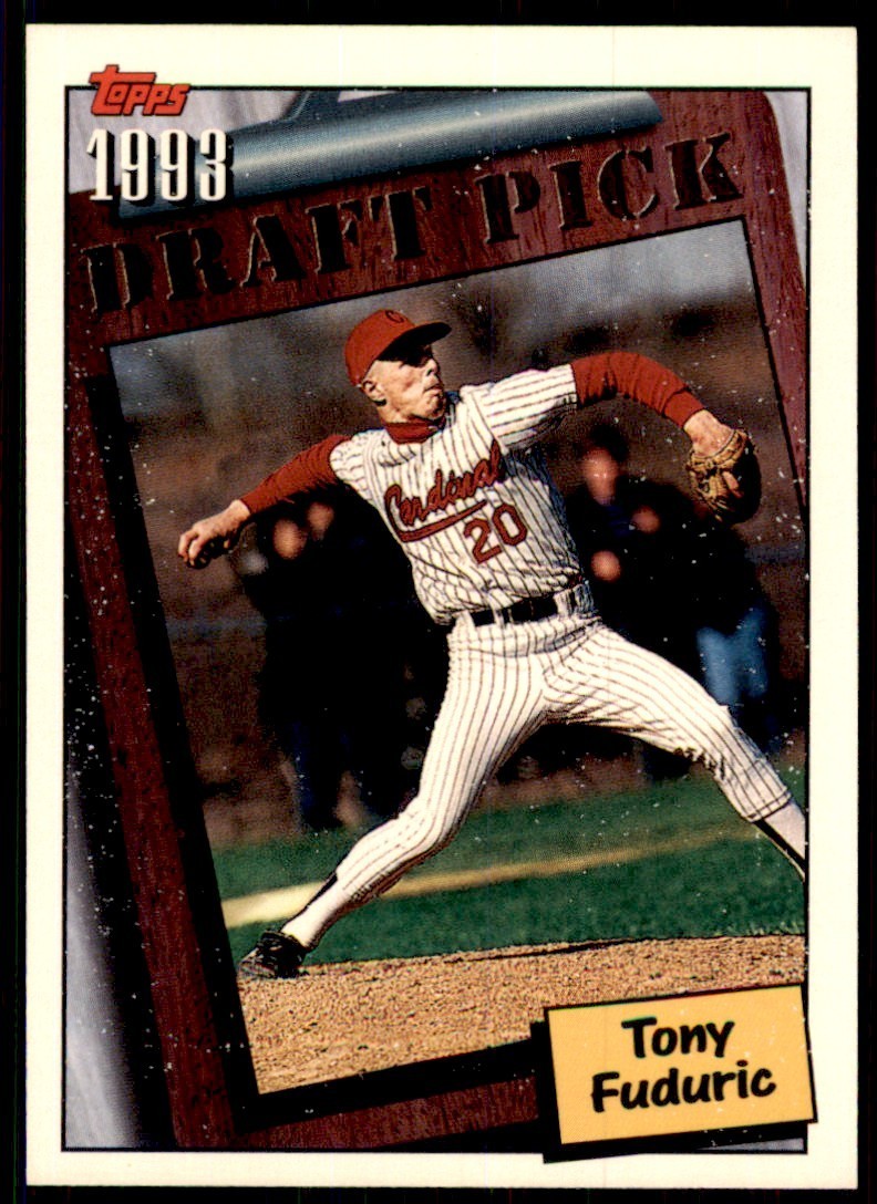 1994 Topps Tony Fuduric Baseball Cards #757