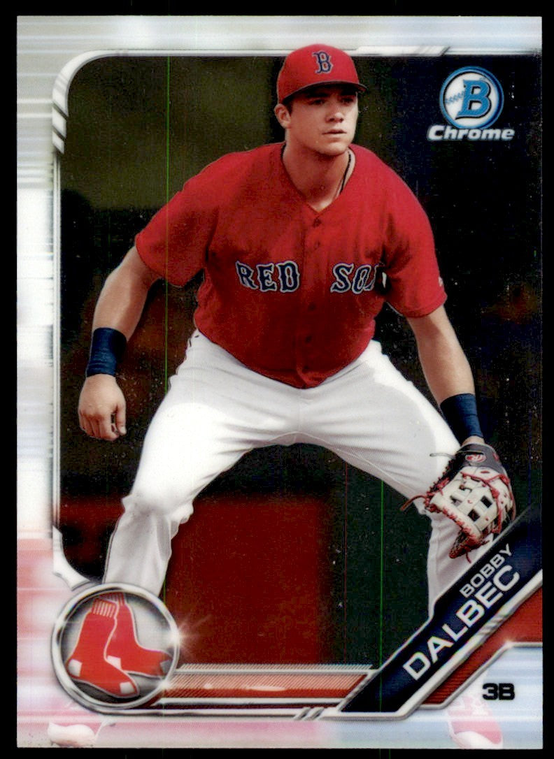 2019 Bowman Chrome Prospects Bobby Dalbec . Boston Red Sox #BCP-154