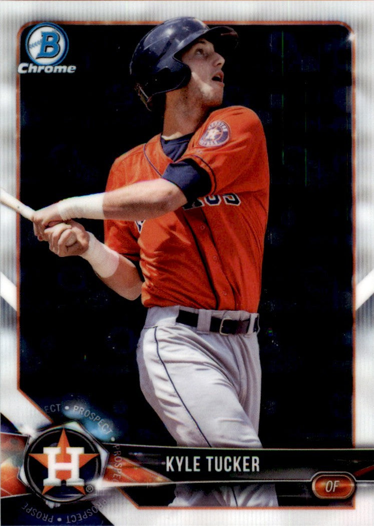 2018 Bowman Chrome Kyle Tucker . Houston Astros #BCP55