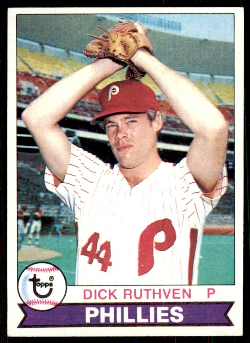 1979 Topps Dick Ruthven Baseball Cards #419