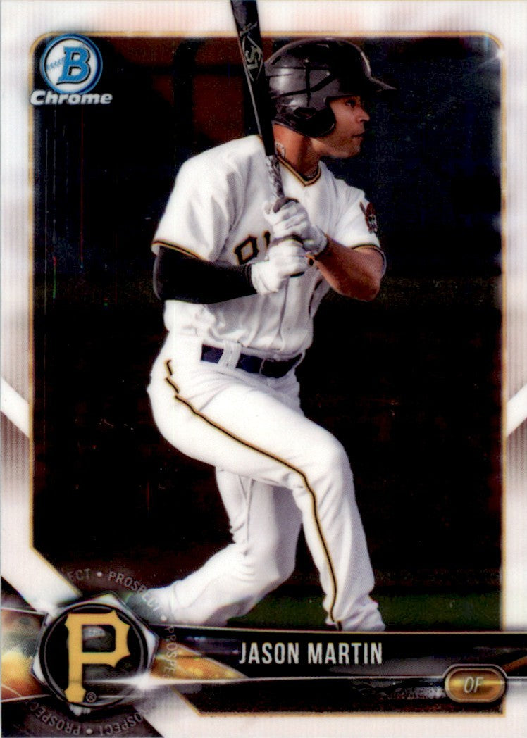 2018 Bowman Chrome Prospects Jason Martin . Pittsburgh Pirates #BCP41